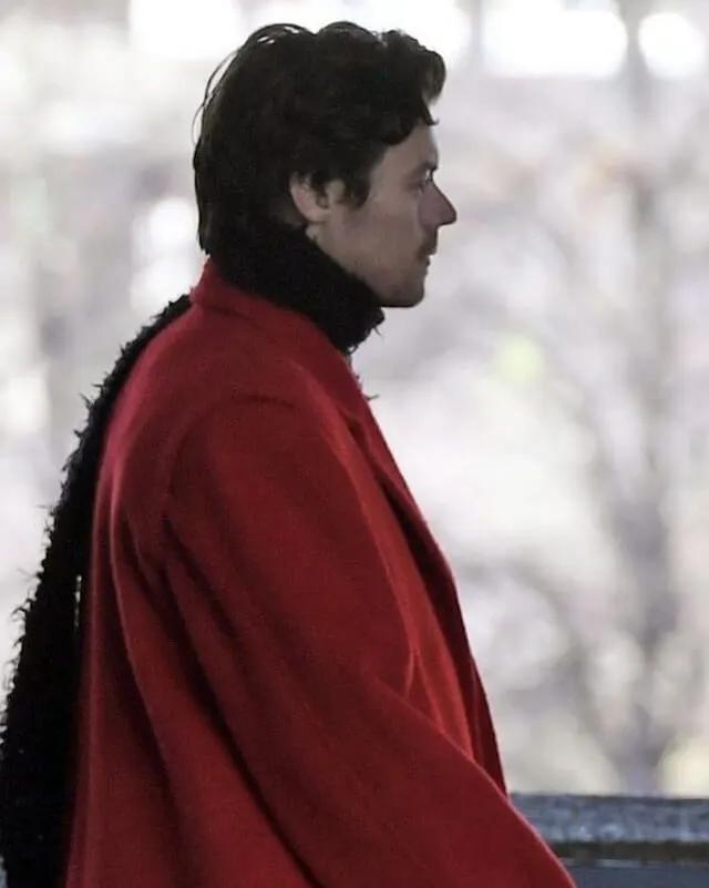 Harry Styles As It Was Red Coat