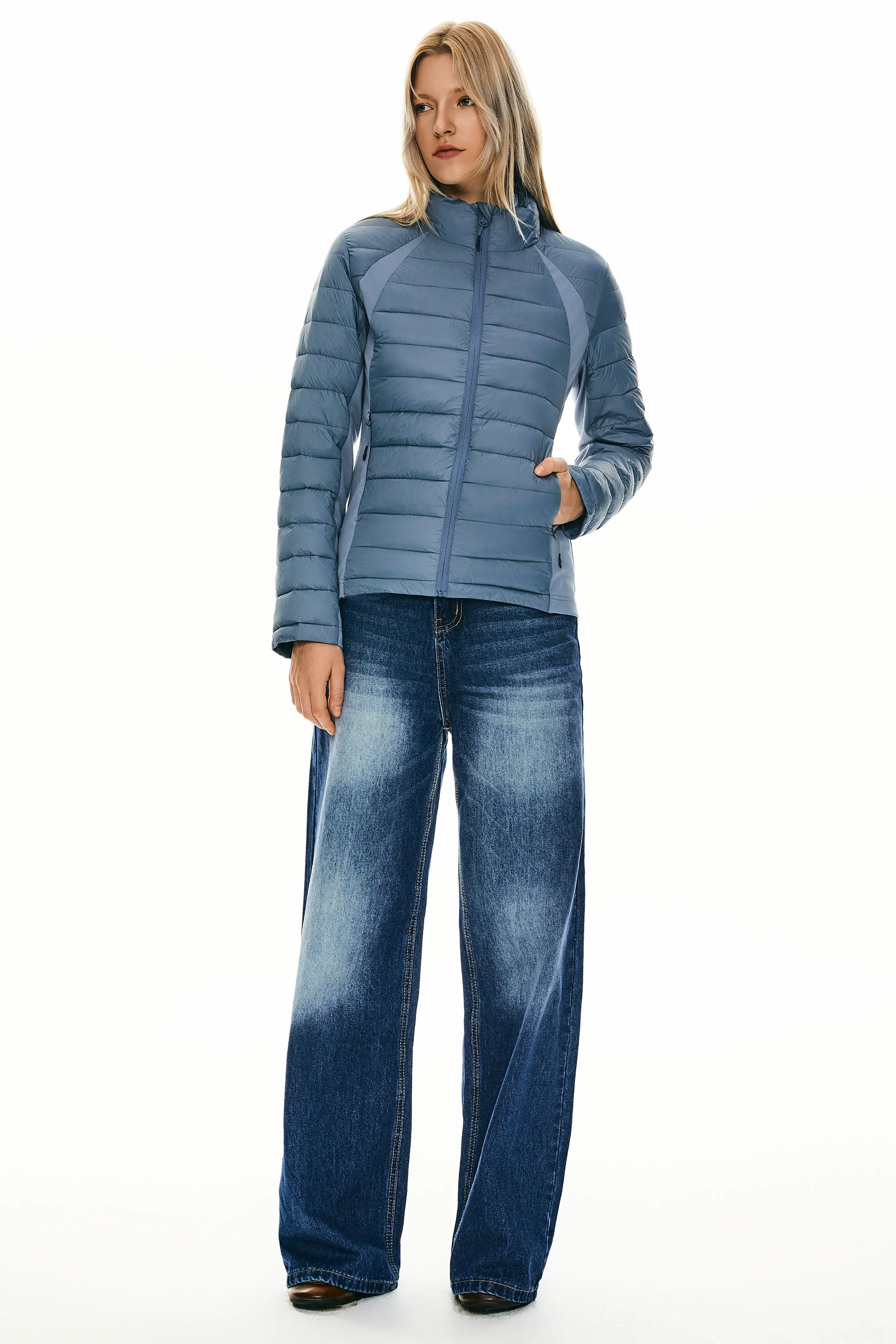 Lightweight Insulated Quilted Puffer Coats Breathable