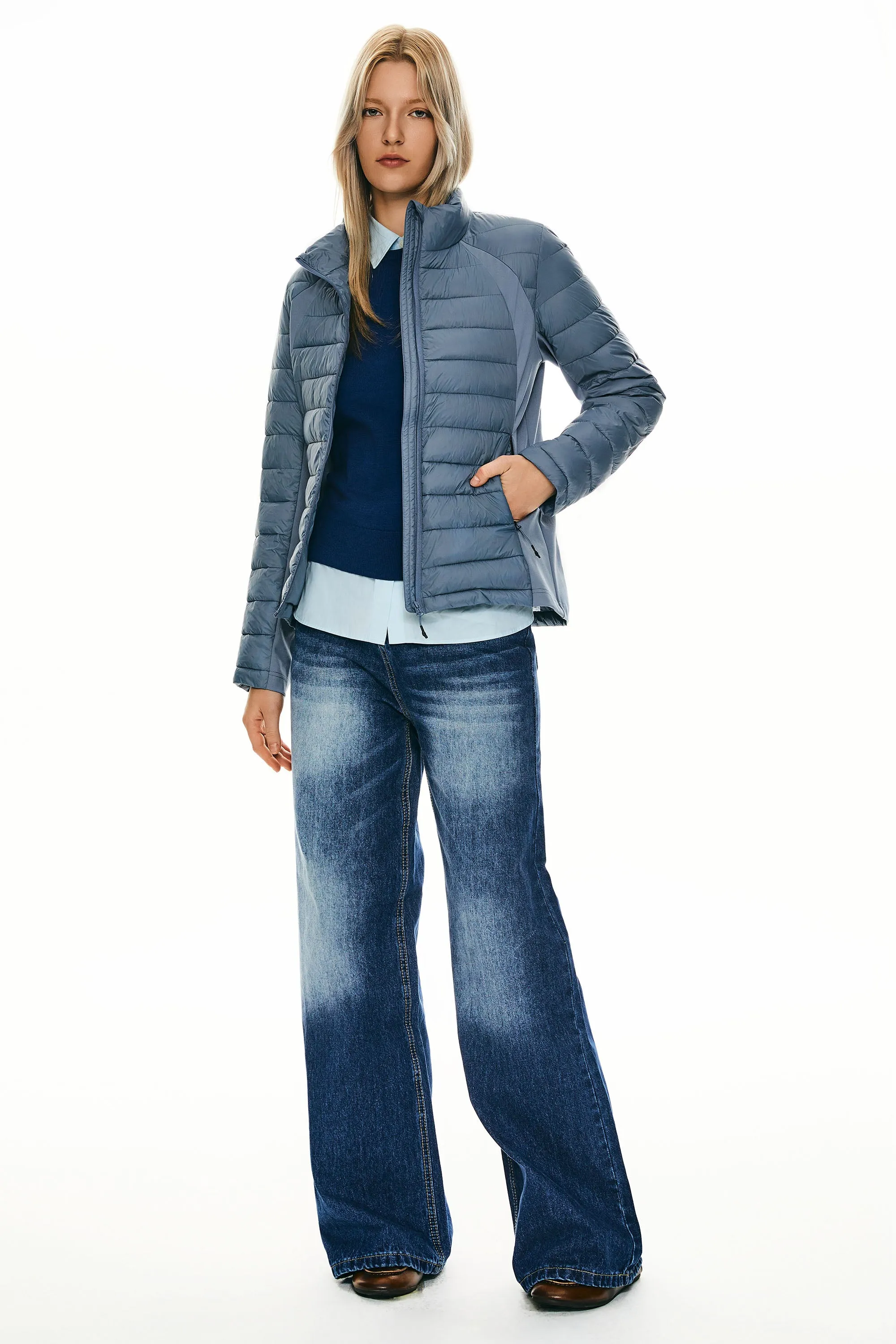 Lightweight Insulated Quilted Puffer Coats Breathable