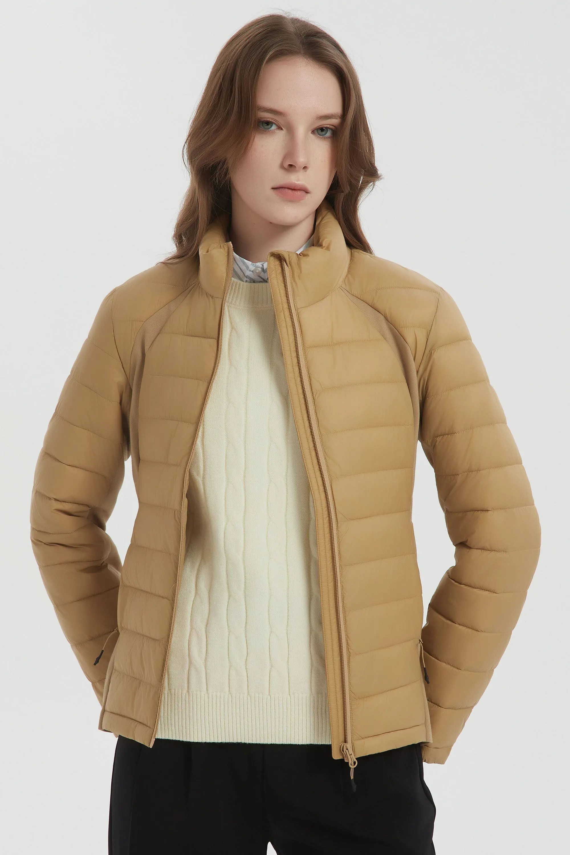 Lightweight Insulated Quilted Puffer Coats Breathable