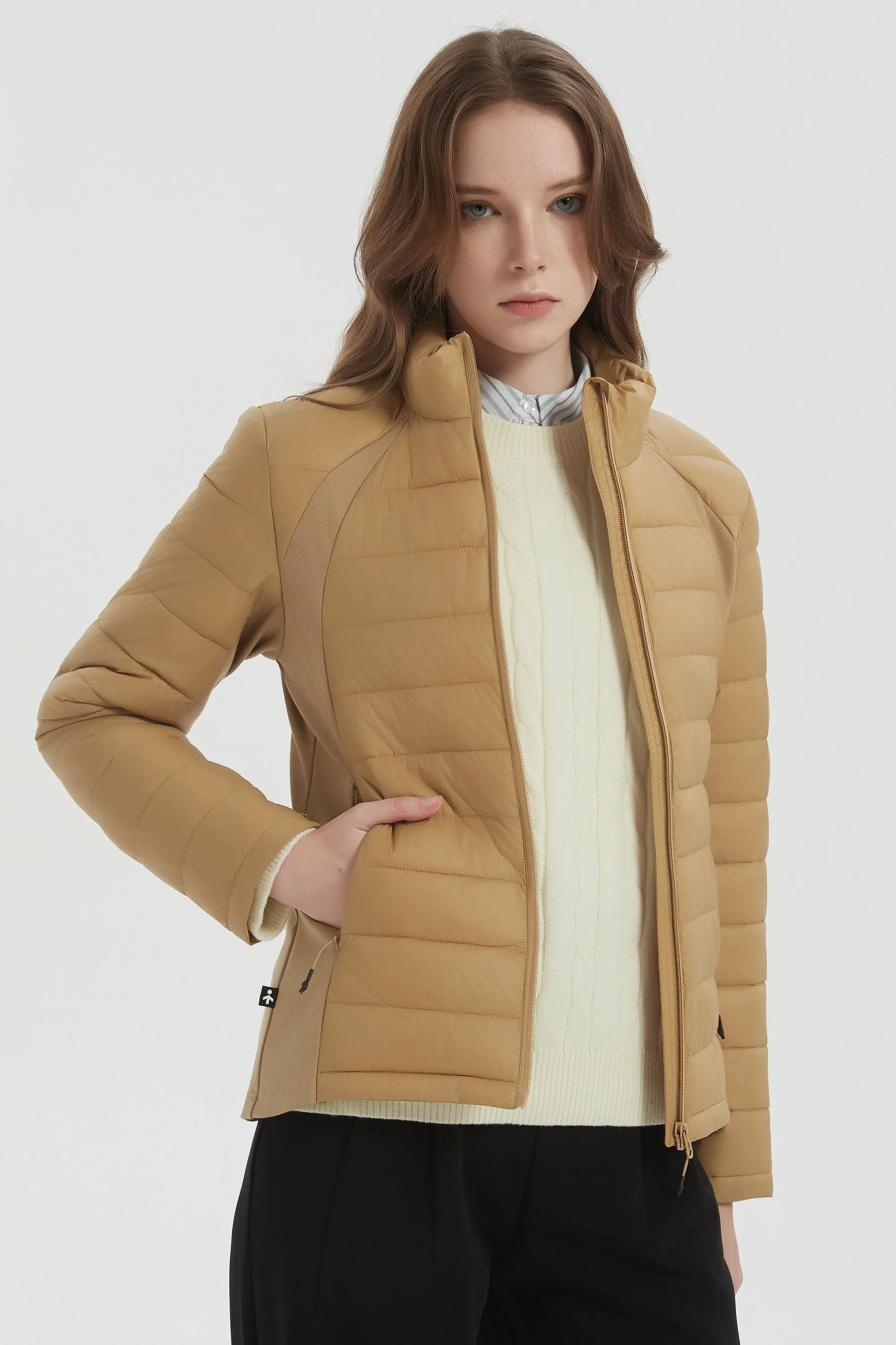 Lightweight Insulated Quilted Puffer Coats Breathable