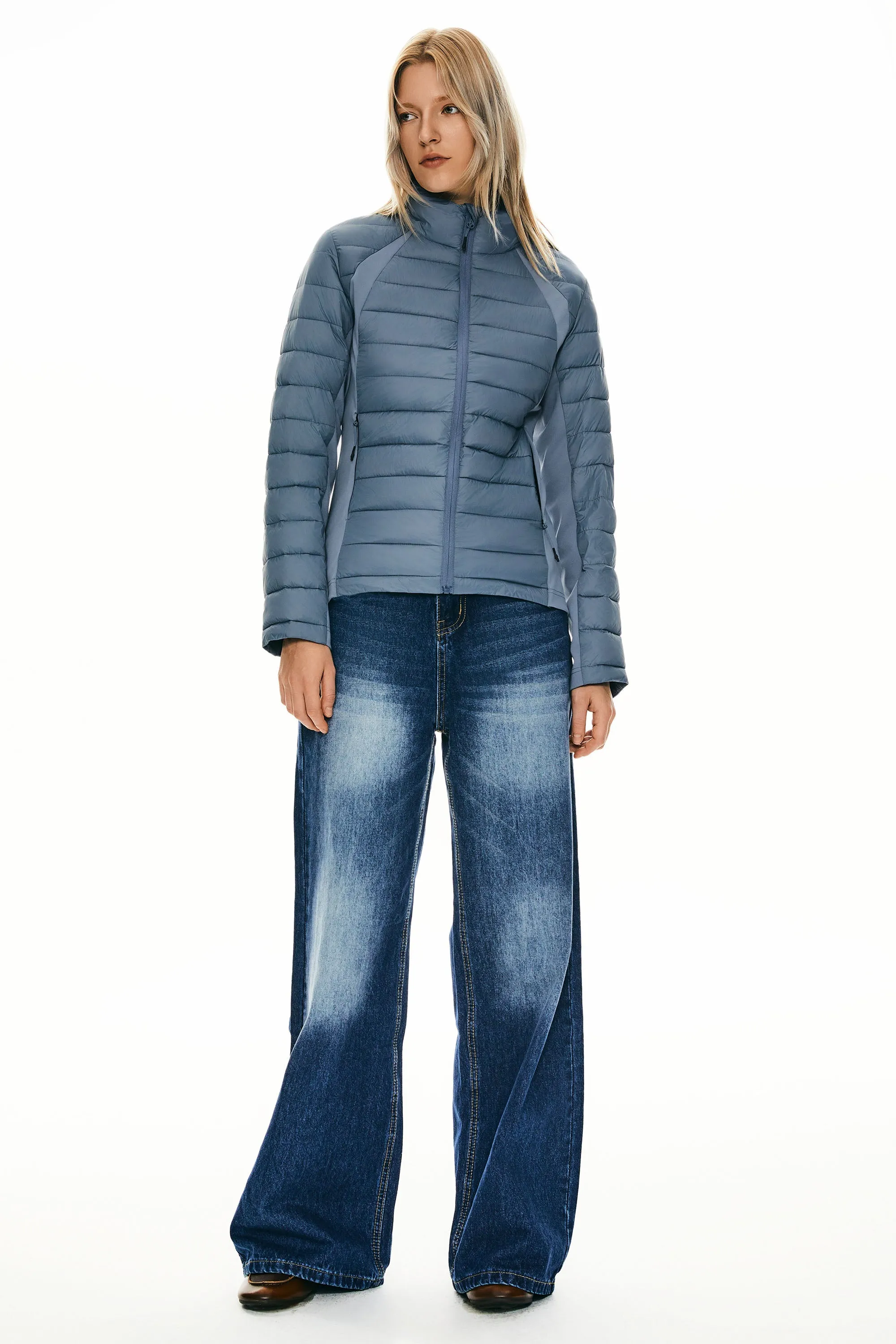Lightweight Insulated Quilted Puffer Coats Breathable