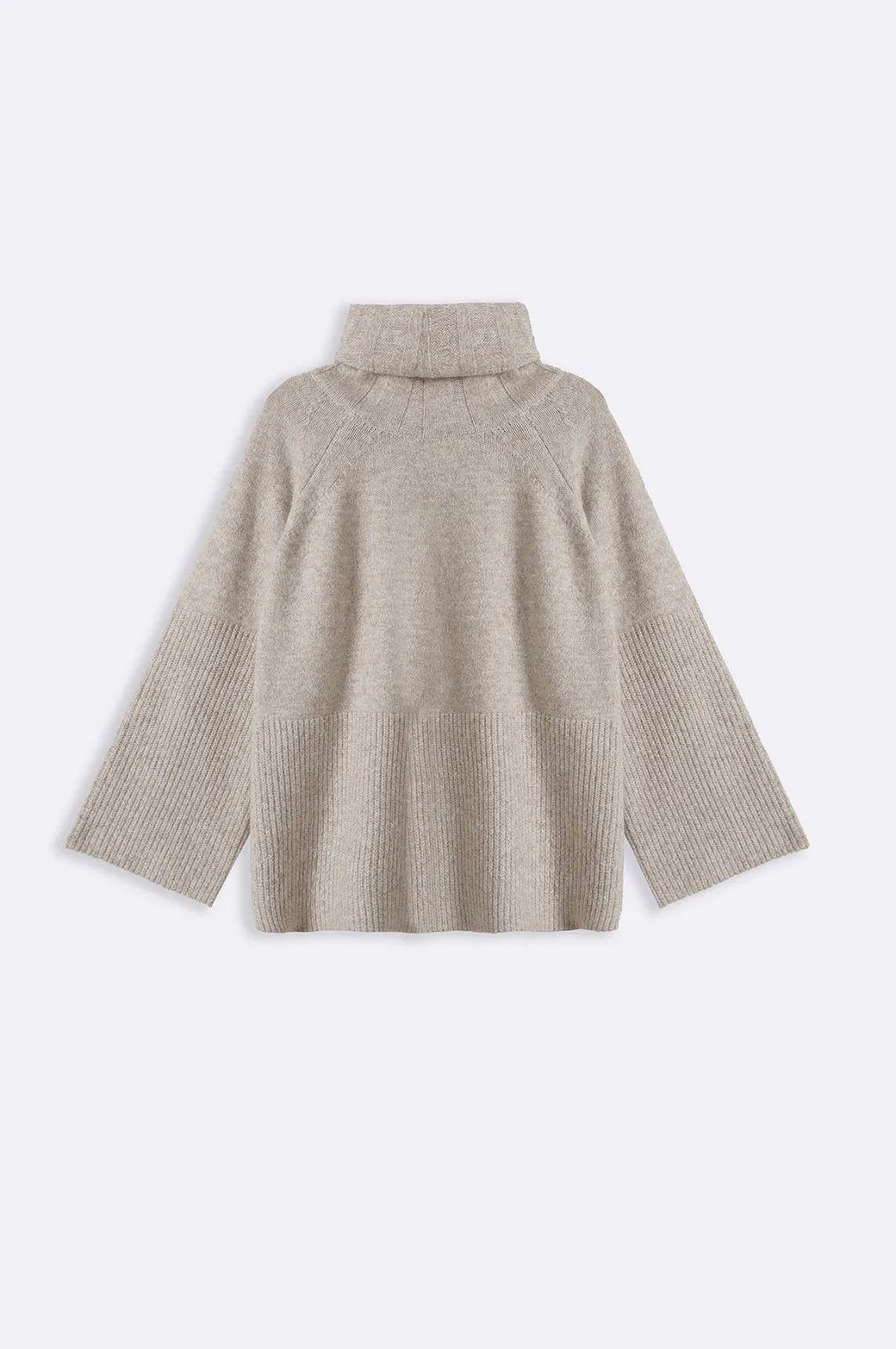 MOROCCO RIB SLEEVE SWEATER