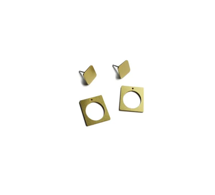 Natalie Joy Empty Oval Ear Jackets