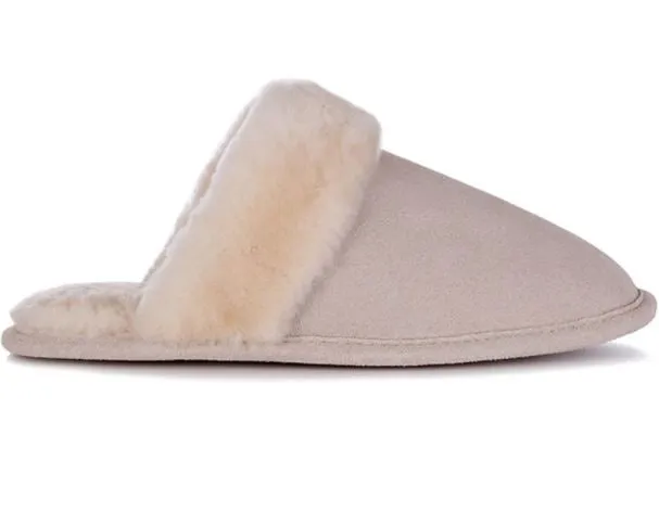 Scuff - sheepskin slippers for women