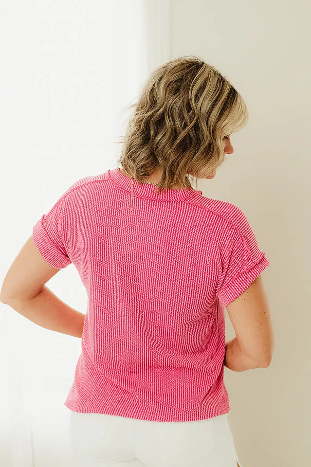 Solid Urban Ribbed Top
