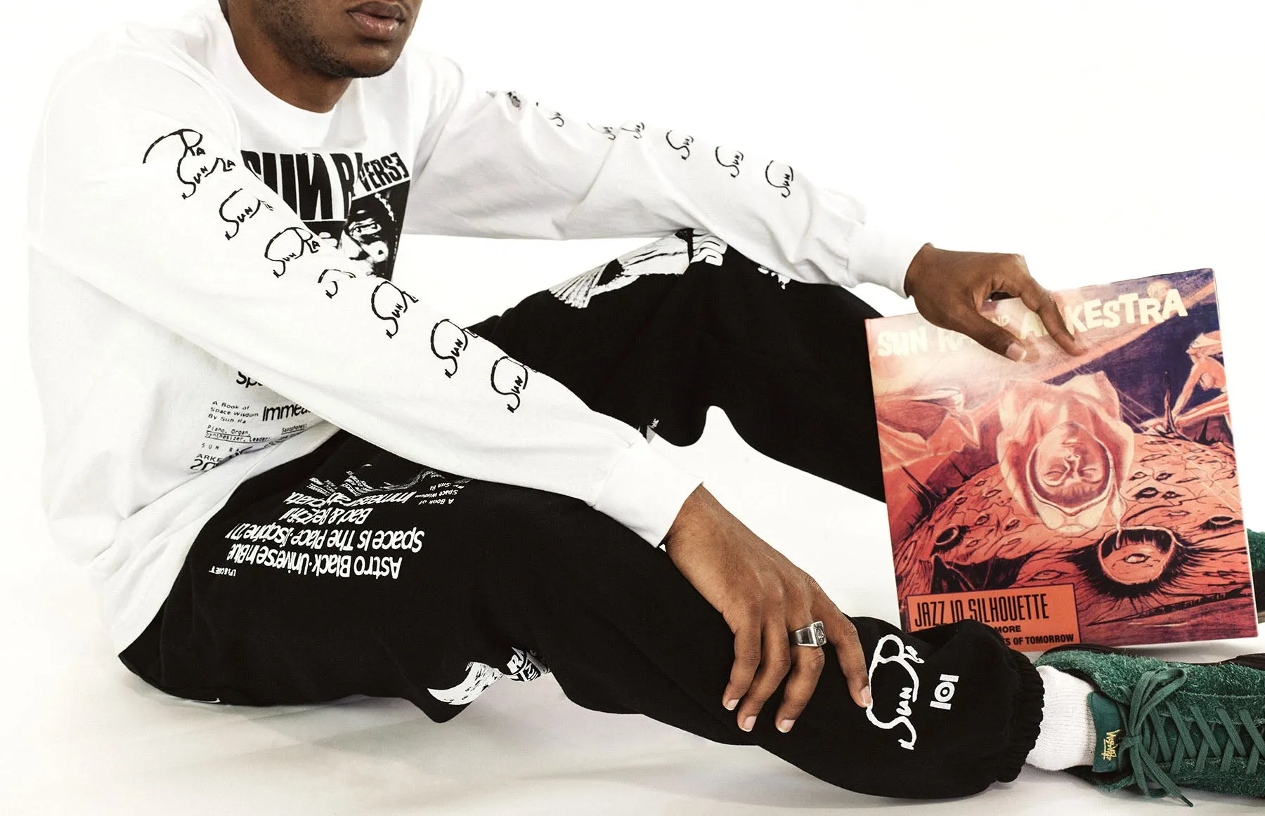 SUN RA 101 VERSE FLEECE SWEATPANTS