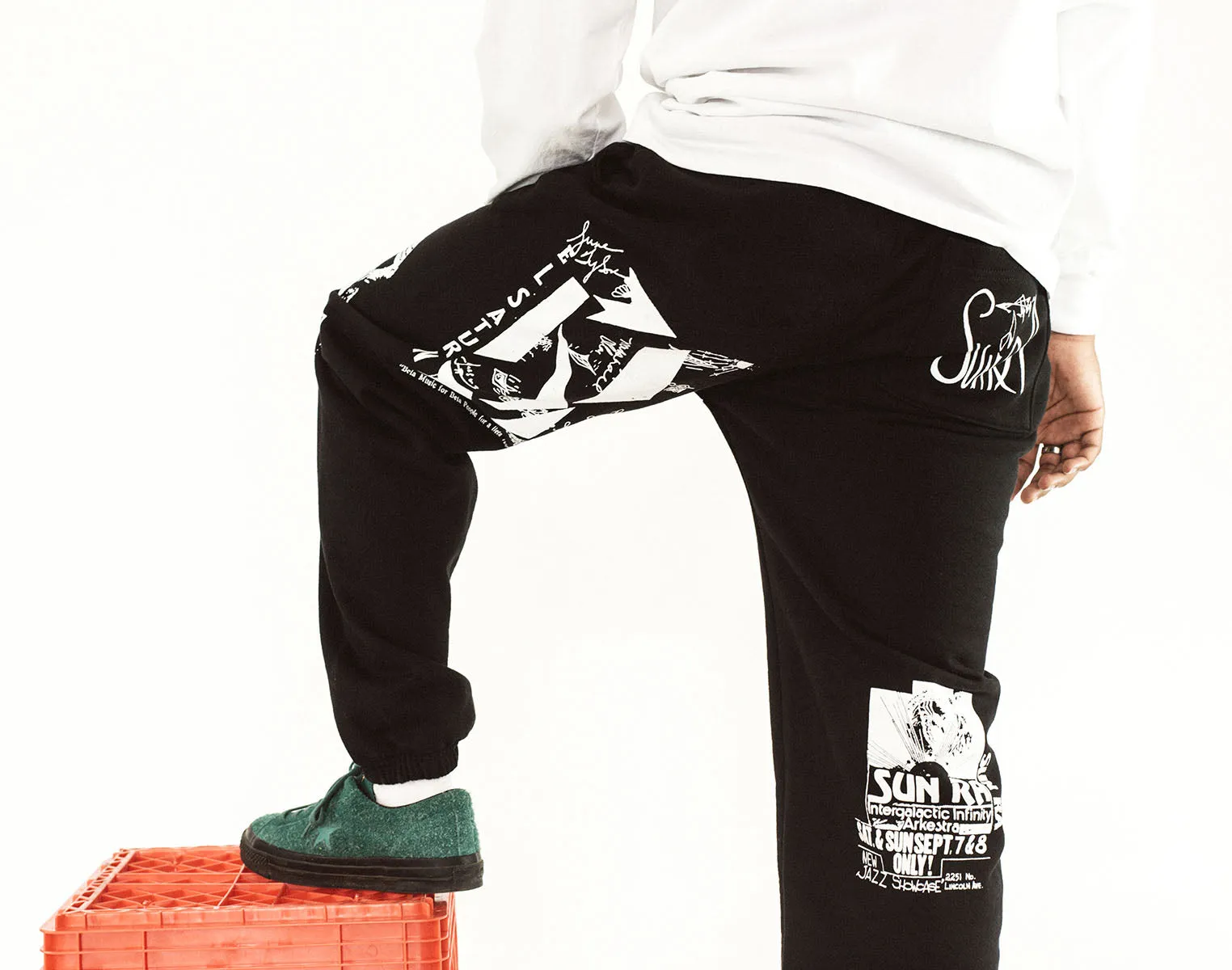 SUN RA 101 VERSE FLEECE SWEATPANTS