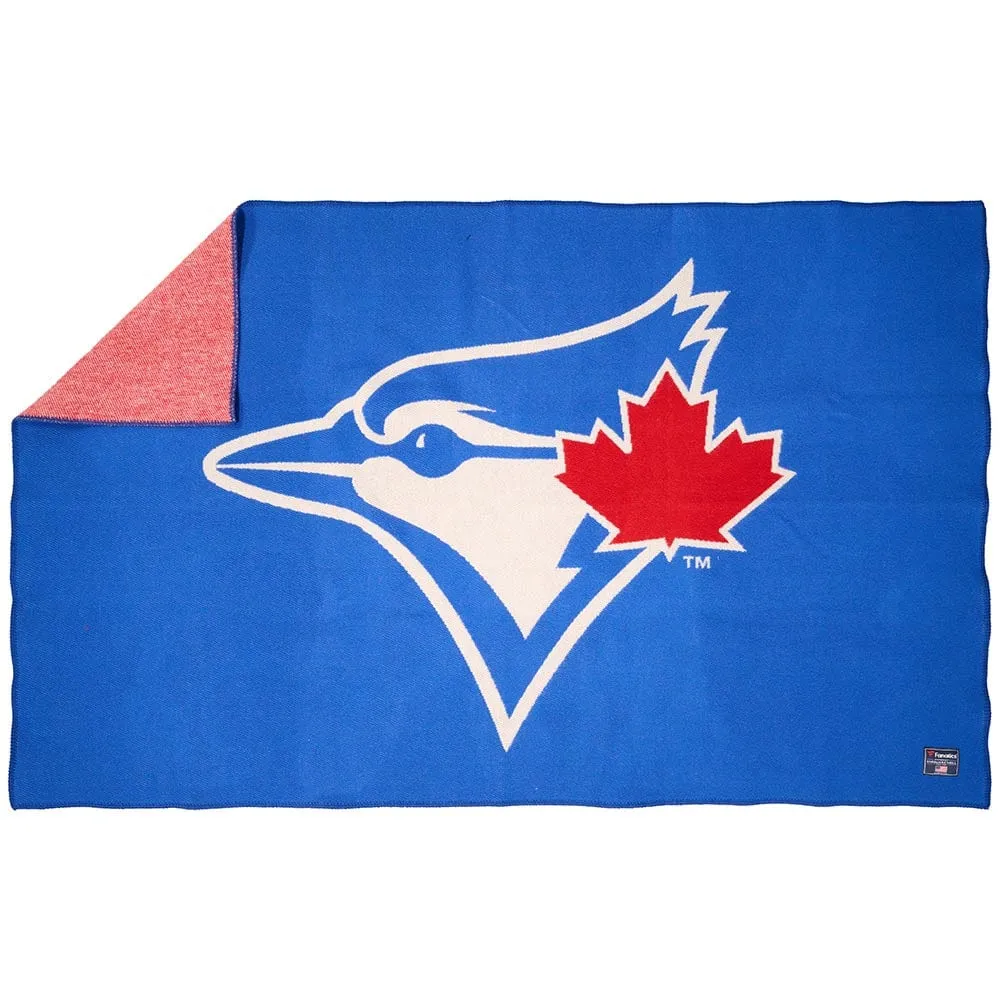 Toronto Blue Jays Wool Throw Blanket