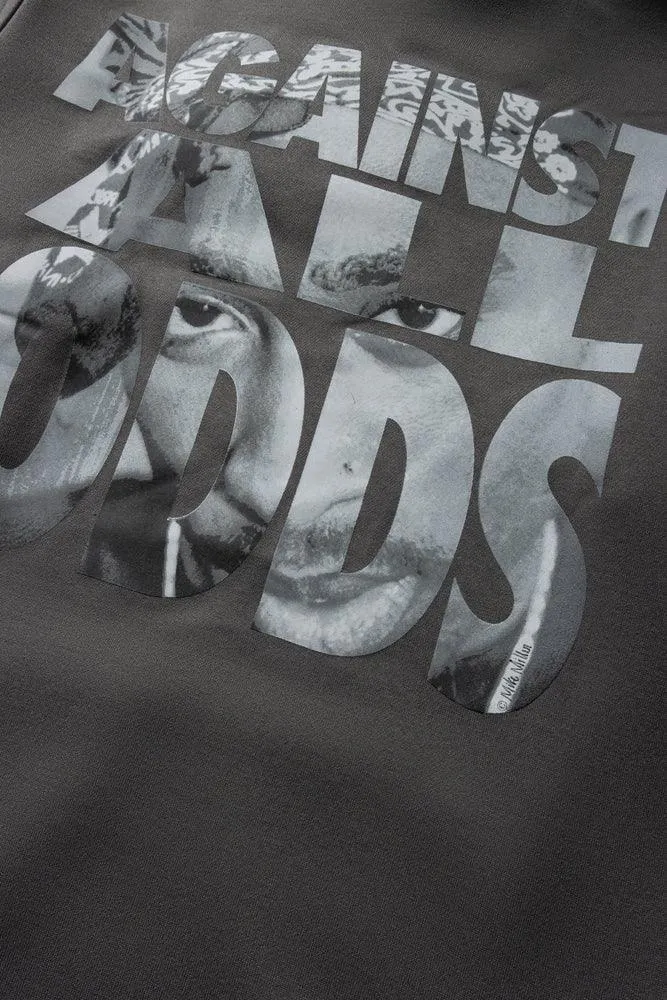 Tupac Hoodie Dark Grey